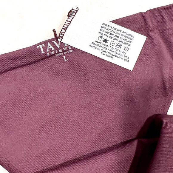 NWT Tavik Ali Mini Swim Bottom in Merlot - Large - Picture 3 of 9